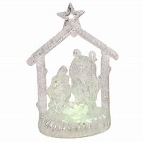 Image result for Holy Family Acrylic Figurines