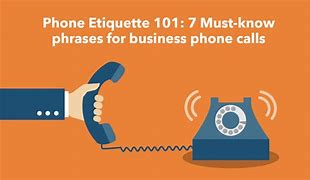 Image result for Business Telephone Etiquette