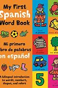 Image result for My First Spanish Word Book