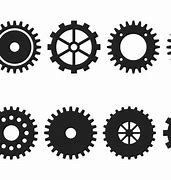 Image result for gears shapes vectors
