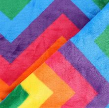 Image result for Rainbow Fleece Fabric