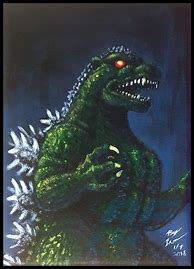 Image result for Godzilla Scary Art