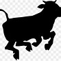 Image result for Cow Silhouette Clip Art Black and White