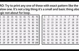 Image result for How to Print Numbers in Order