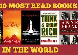Image result for 10 Ten Most Popular Books