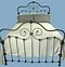Image result for Old Antique Iron Beds