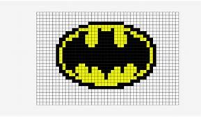 Image result for Batman Logo Minecraft