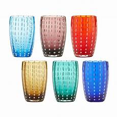 bicchieri le perle zafferano bicchieri acqua perle multicolore set 6 pezzi bicchieri le perle zafferano bicchieri acqua perle multicolore set 6 pezzi