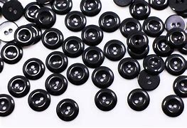 Image result for 2 Hole Black Buttons