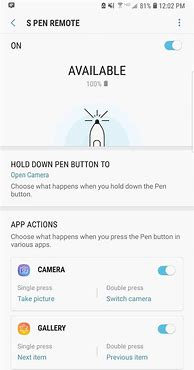 Image result for Samsung Note 9 S Pen Features