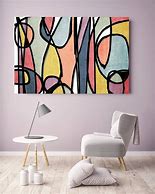 Image result for Mid Century Modern Canvas Art