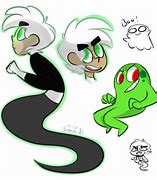 Image result for Danny Phantom Ghost Form Outline How to Draw