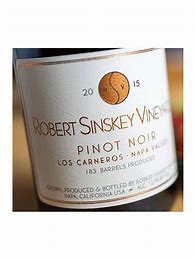 Image result for Robert Sinskey Pinot Noir