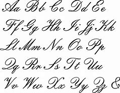 Image result for Alphabet Styles of Lettering