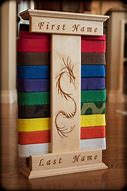 Image result for Martial Arts Karate Belt Display