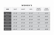 Size Chart Greg Norman Collection