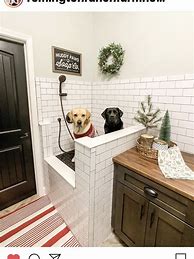 Image result for Laundry Room Dog Wash Station