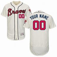 Image result for Baseball Jersey Atlanta Braves Custom