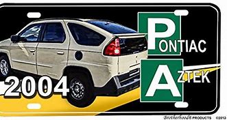 Image result for Breaking Bad Pontiac Aztek License Plate