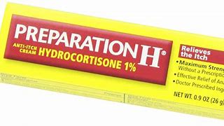 Image result for Preparation H Hydro Cortisone