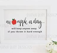 Image result for Apple a Day Modern Wall Art