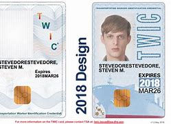 Image result for Known Traveler Number On Twic Card