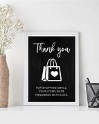 Image result for Thank You for Shop Local Sign