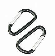 Image result for Black Carabiner Hook