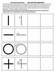 Image result for Free Pre Writing Strokes Worksheets
