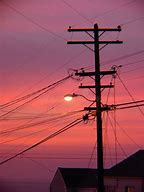 Image result for Telephone Lines Shillouete