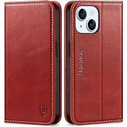Image result for Leather iPhone 15 Wallet
