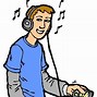 Image result for People Listening to Music Clip Art