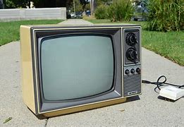 Image result for Side View of an Old TV Monitor