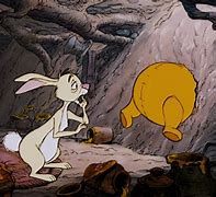 Image result for Winnie the Pooh Rabbit Stuck