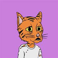 Image result for Cracked Out Cartoon Cat