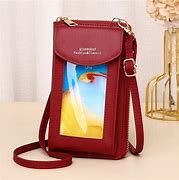 Image result for Over the Shoulder Phone Purse