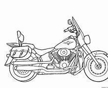 Image result for Motorbike Outline