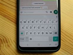 Image result for Samsung Galaxy S8 Phone Keyboard
