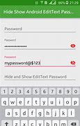 Image result for Show Password in Android
