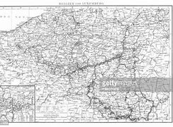 Image result for Belgium and Luxembourg Map