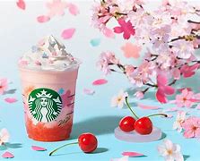 Image result for Starbucks Frappuccino Cherry Blossom