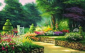 Image result for Flower Garden Photoshop