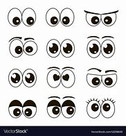 Image result for Cartoony Eyes