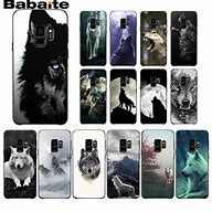 Image result for Black Phone Case with Wolf