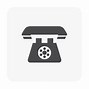 Image result for Telephone Icon Black Background
