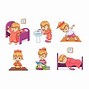 Image result for Daily Routine Clip Arts for Kids
