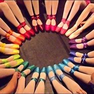 Image result for Rainbow Pointe Shoes