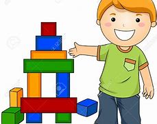 Image result for Children Building with Blocks Clip Art