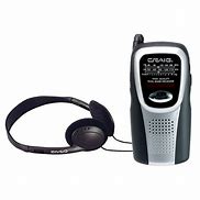 Image result for Portable Radio with Headphones