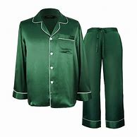 Image result for Green Silk Pajamas